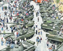 Более 500 единиц военной техники покажут на форуме «Армия-2016»