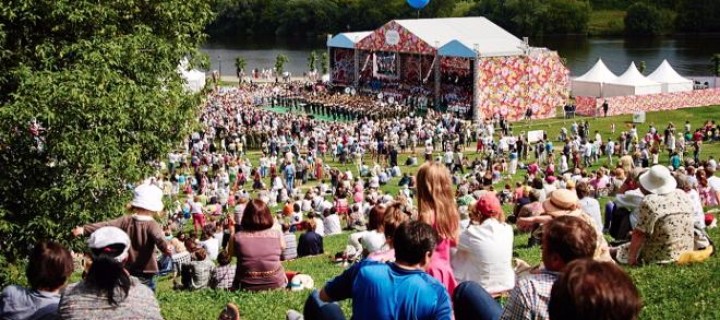 Московский фестиваль “Русское поле” посетили около 200 тысяч человек