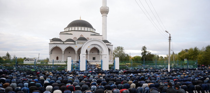 В Московской соборной мечети завершились торжества по случаю праздника Курбан-байрама