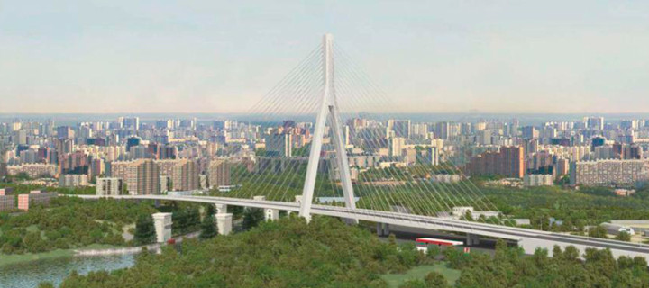 В Москве построят самый высокий вантовый мост