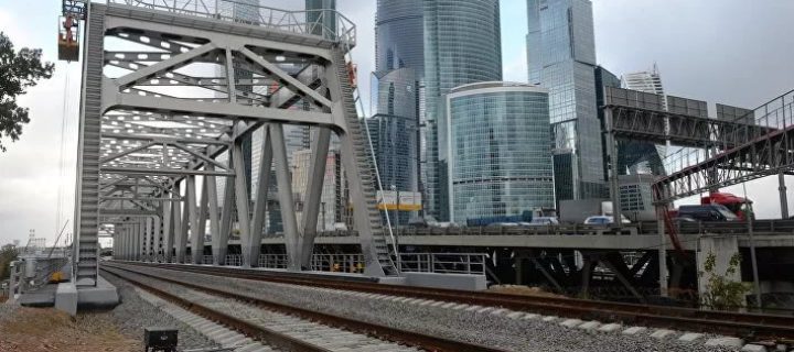 К 2020 году в Москве построят около 80 км железнодорожных линий