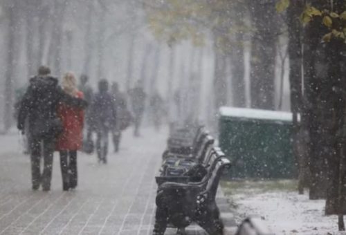 К выходным в Москве может выпасть первый снег