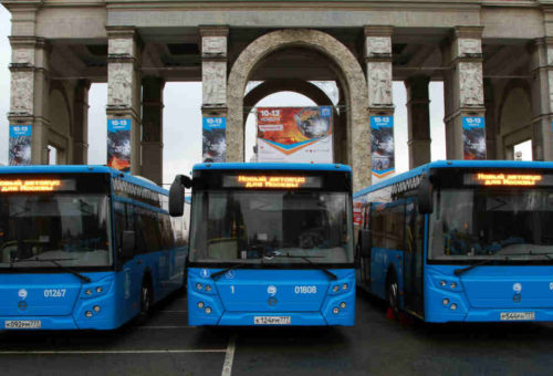 Москва получит почти 600 новых пассажирских автобусов до конца марта