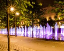 Пять новых фонтанов запустили в Москве в 2018 году