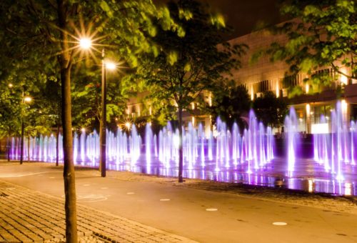Пять новых фонтанов запустили в Москве в 2018 году