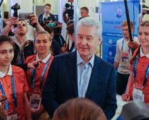 Собянин открыл пресс-центр ЧМ-2018 в Москве