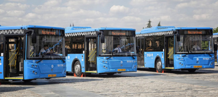 Более 750 новых автобусов выйдет на улицы Москвы до конца года