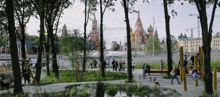 Почти 10 млн человек побывали в новом московском парке «Зарядье»