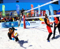 В Москве пройдет стартовый этап Европейского тура по волейболу на снегу