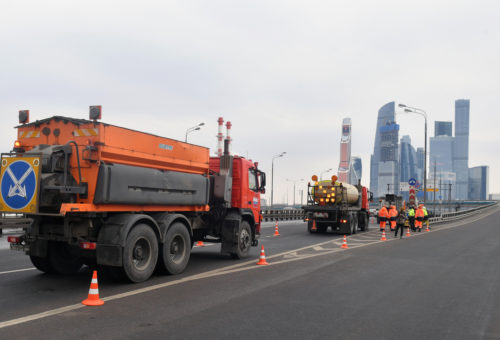 В Москве начались работы по ремонту дорог 