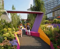 Монтаж пяти садов фестиваля “Цветочный джем” пройдет в Москве с 17 по 19 июня