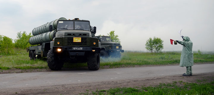 Модернизированные комплексы ПВО С-300 получили военные под Воронежем