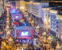 Центр Москвы станет пешеходным на новогодние праздники