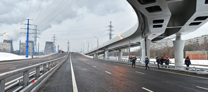 В Москве одновременно строится 30 эстакад, мостов и автотоннелей