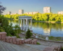 В Серебряном Бору отремонтируют набережную Москвы-реки