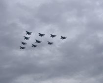 В Москве состоялась репетиция воздушной части парада Победы