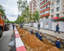В Москве возобновили благоустройство городских территорий
