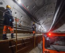 Большая кольцевая линия метро Москвы построена на 60%