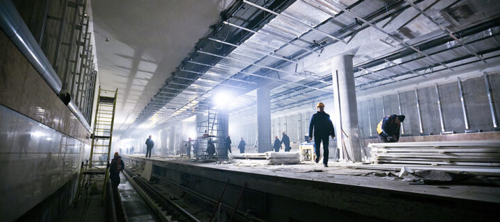 В Москве за десять лет построено 56 станций метро