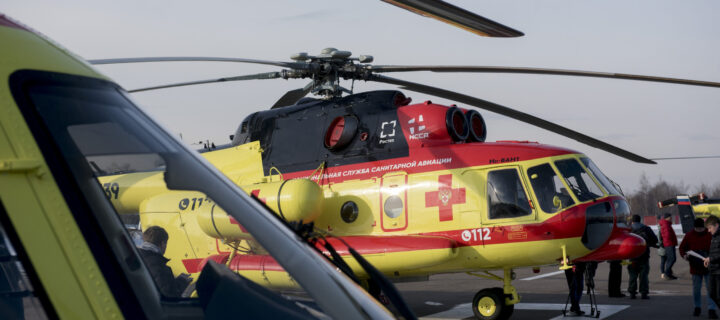 Брянские медики получили вертолет для санавиации