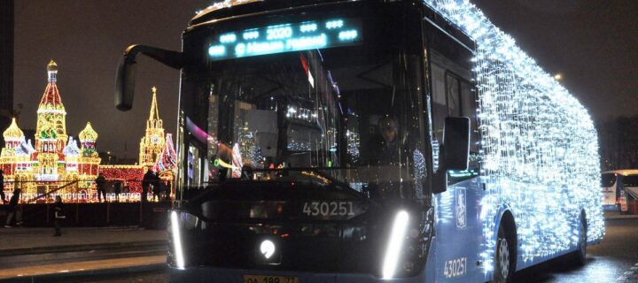 Еще 400 электробусов выйдут на маршруты в Москве в 2021 году