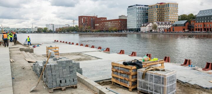 Более 120 км набережных Москвы-реки благоустроят к 2024 году