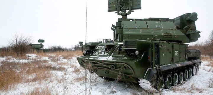 В Подмосковье проходит учение войсковой ПВО с участием ЗРК «Тор-М2»