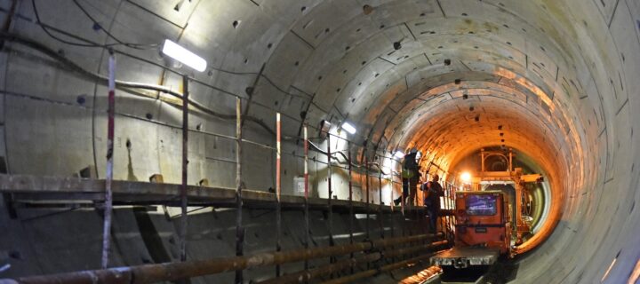 В Москве с начала года построили 11 км тоннелей метро