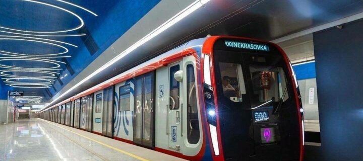 Парк столичного метрополитена пополнили новые поезда «Москва-2020»