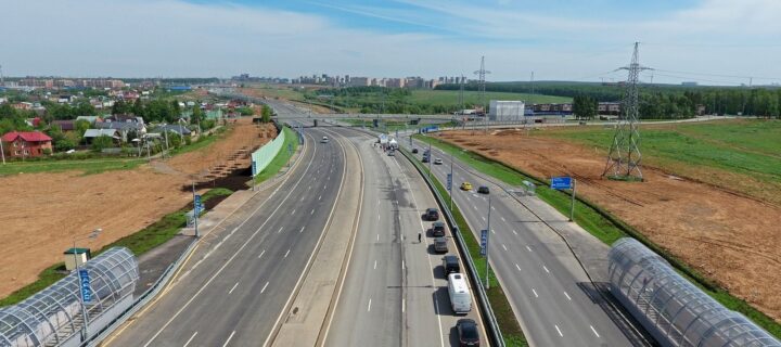 В новой Москве к 2025 году построят около 200 км дорог