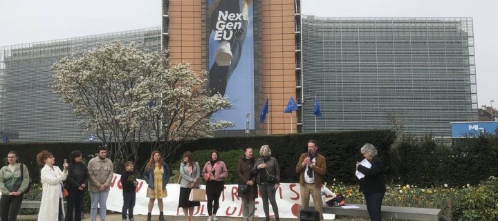 В Брюсселе прошел митинг против русофобии