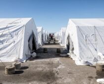 Под Белгородом развернули второй мобильный пункт временного размещения беженцев