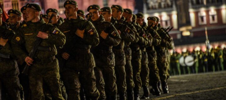 В Москве пройдет ночная репетиция парада Победы без привлечения техники
