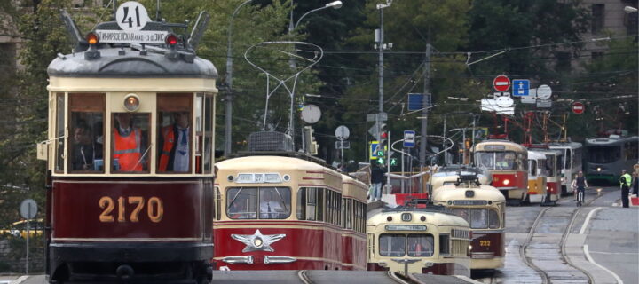 В Москве в субботу пройдет парад исторических трамваев