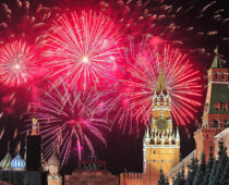 В День Победы небо Москвы расцветят 11 тысяч фейерверков
