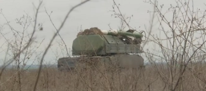 В зоне проведения военной спецоперации на Донбассе военные отмечают успешную работу ЗРК «Бук-М2»