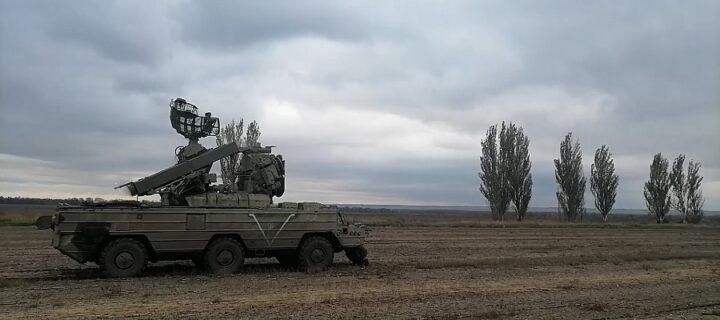 ЗРК «Оса» успешно обеспечивают ПВО российских войск в ходе спецоперации по защите Донбасса