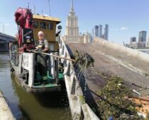 С водной акватории Москвы в 2022 году собрано около 600 тонн мусора