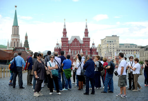 За три квартала текущего года Москву посетили около 14 млн туристов