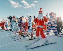 В Калуге на Рождество пройдет массовый горнолыжный спуск в карнавальных костюмах