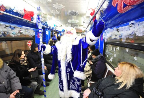 В новогоднюю ночь общественный транспорт Москвы будет работать круглосуточно