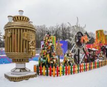 Москву украсили к празднованию Широкой Масленицы