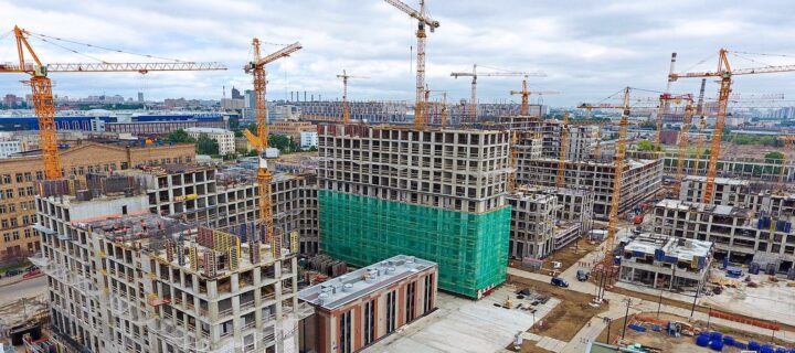 На месте бывших промзон в Москве построят более 3,8 млн кв. м жилья