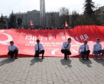 В Тульской области стартовал марафон “Равнение на Знамя Победы”