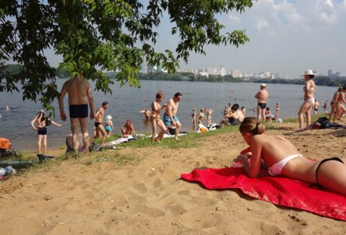 В Москве четыре пляжа признаны пригодными для купания