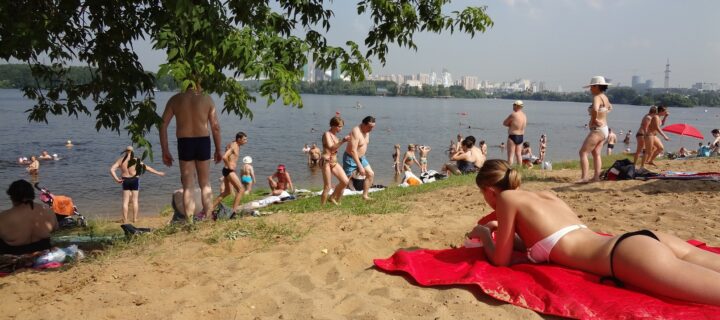 В Москве четыре пляжа признаны пригодными для купания