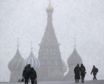 На Москву обрушился сильнейший снегопад