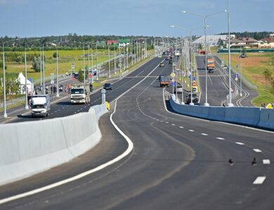 Более 35 км автодорог будет построено в Новой Москве в 2024 году